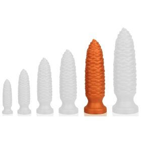 Plug Long Pine XL – Premium Orange Anal Pleasure