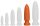 Plug Long Pine XL – Premium Orange Anal Pleasure
