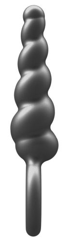 Plug The Screw – premium anal plug grey, 10 x 2.7 cm