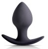 Éjszakai hatású 8 cm-es anális plug - prémium élvezet