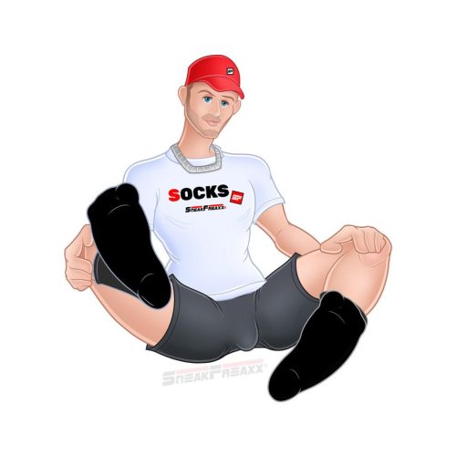 Black and white short socks — a stylish and comfortable choice