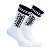 Sneak – stylish white-black socks