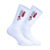 Sneaker Guys – white-red sports socks