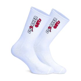 Sneaker Guys – white-red sports socks