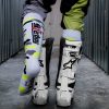 High Mx Socks Sk8erboy – stylish white-fluo-black socks