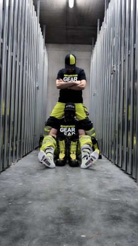 High Mx Socks Sk8erboy – stylish white-fluo-black socks