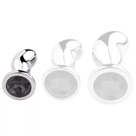   Bijou Bean Silver – elegant anal accessory, premium quality