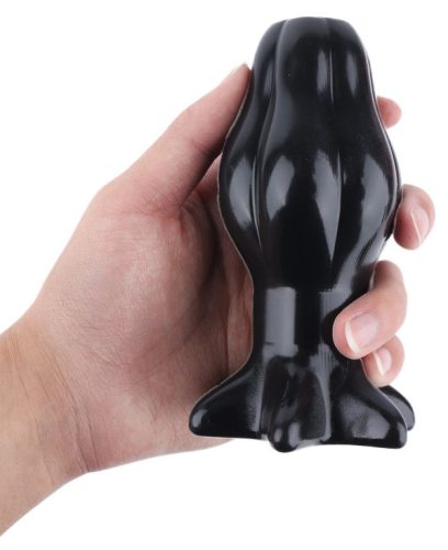 Starass Black Tunnel Plug M – Stylish Anal Toy 9 x 5 cm