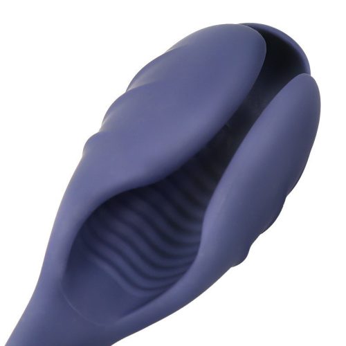 Masturbateur double vibrator with double vibrating mustaches pattern