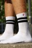 Retro Sk8erboy – white socks in premium style