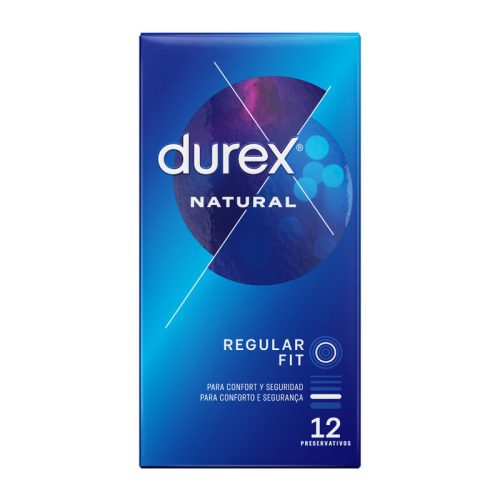 Durex Natural Plus – premium condoms, pack of 12
