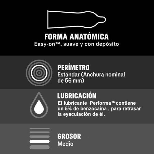 Durex Pleasure Prolonged – sensual delay condoms 12 pcs