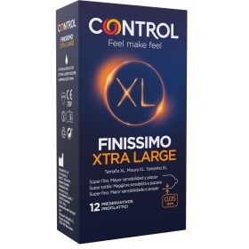 CONTROL Finissimo XL – premium condoms in a pack of 12