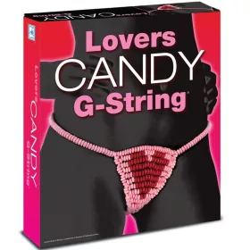   SPENCER & FLEETWOOD - Women's Sensual Thong Ribbon with Chocolate