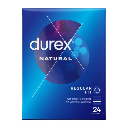 Durex Natural Plus – premium thin condoms in packs of 24