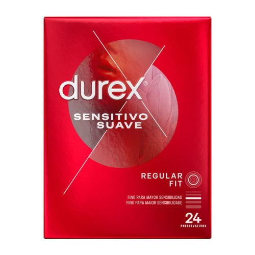 Durex Soft & Sensitive – prémium óvszer 24 db-os kiszerelés