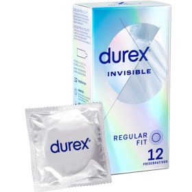 DUREX - Invisible Extra Thin Condoms Set of 12