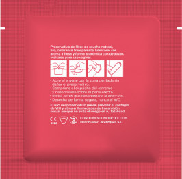 CONFORTEX – strawberry flavoured condoms 144 pcs