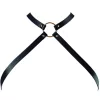 BIJOUX - INDISCRETS Maze – elegant black body strap