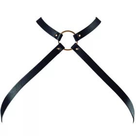 BIJOUX - INDISCRETS Maze – elegant black body strap