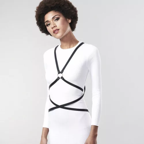 Bijoux Indiscrets Maze – multi-purpose harness black