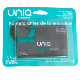 UNIQ - premium latex-free condoms in 3 packs