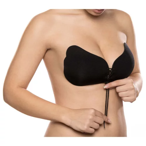 BYE-BRA – Lace Push-Up Bra Black C-Cup