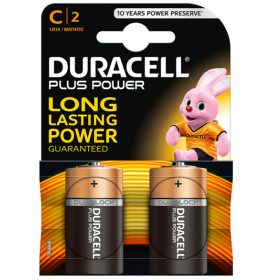 DURACELL - Plus Power C elem (2 db) - megbízható energia
