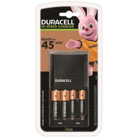 Duracell - 45 perces újratölthető akkutöltő 2xAA, 2xAAA