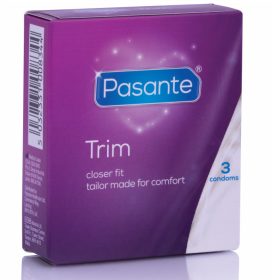 Pasante Thin Trim – premium thin condom, 3 pieces