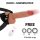 CYBER SILICOCK – liquid silicone strap-on vibrator with remote control