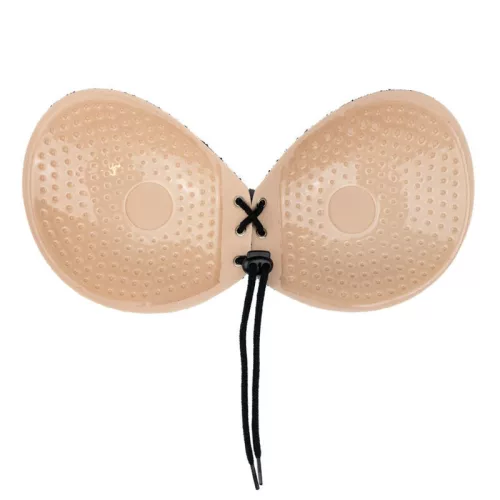 BYE-BRA – adhesive, embroidered D cup bra