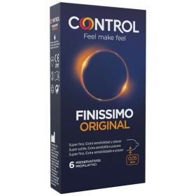   CONTROL Finissimo Original – ultravékony óvszercsomag 6 db