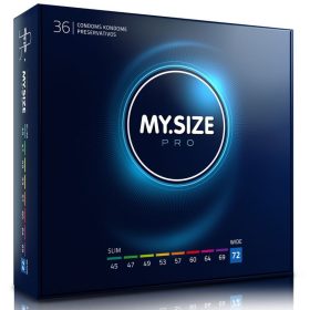 MY SIZE – prémium 72 mm-es óvszer (36 db)