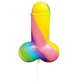 PRIDE - Spencer & Fleetwood Rainbow Penis Lollipop