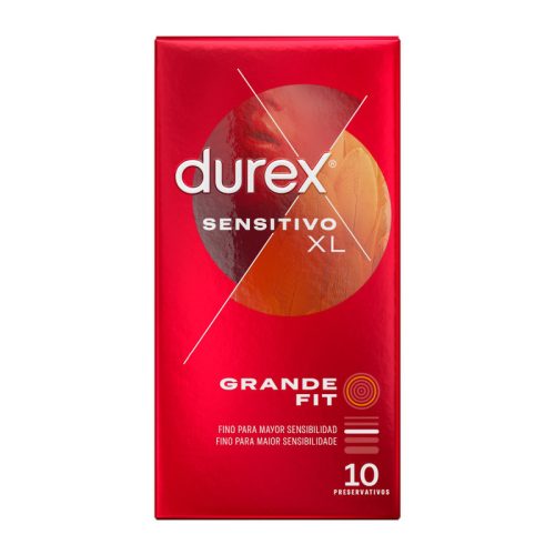 Durex Sensitive XL – extra sensitive condom, 10 pieces