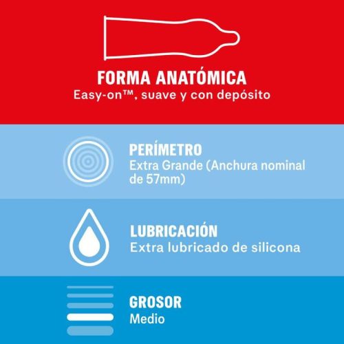 Durex Sensitive XL – extra sensitive condom, 10 pieces