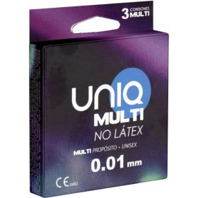 UNIQ – premium latex-free condom, pack of 3