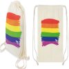PRIDE - stílusos LGBT zászló mintás hátizsák