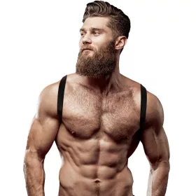 FETISH – Men's Ecological Leather Back Tie Harness