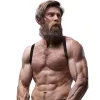 FETISH – Men's Ecological Leather Back Tie Harness