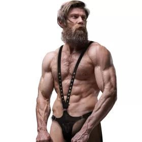 FETISH V-Neck Belt – for men in eco-leather design