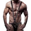 FETISH V-Neck Belt – for men in eco-leather design