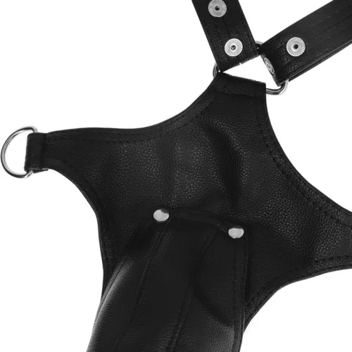 FETISH V-Neck Belt – for men in eco-leather design