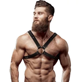 Fetish Submissive – Men's Eco-Leather Chest Strap