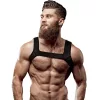 Fetish Submissive – Neoprene Men's Chest Strap in Size M