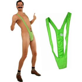 Diablo Picante – green men's trikini in premium style