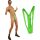 Diablo Picante – green men's trikini in premium style