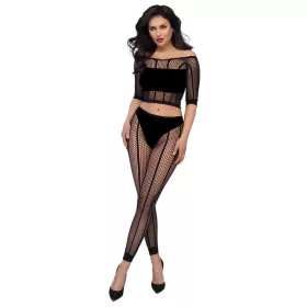 CHILIROSE - black top and leggings in size S/M