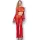 CHILIROSE - sensual red top and trouser set